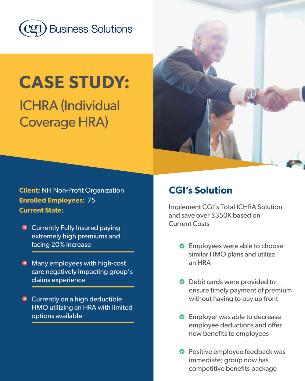 Case Study (ICHRA) NH Non-profit